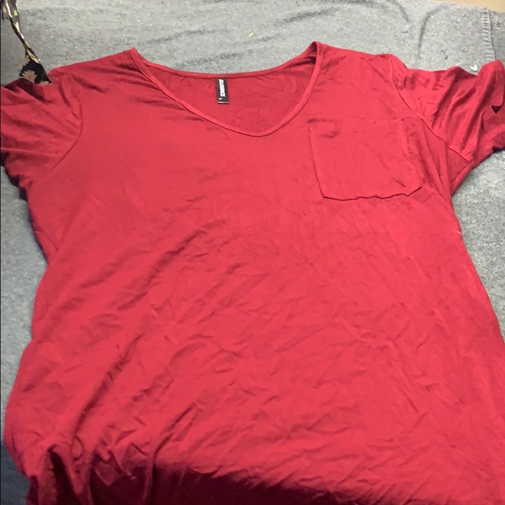 Oversized crew neck